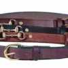 Tory Leather English Snaffle Bit Belt