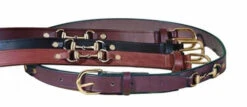 Tory Leather English Snaffle Bit Belt
