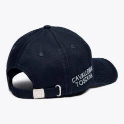 Cavalleria Toscana Tufted Stitch Cap -Best Equestrian Store tufted stitch cap navy side CPU023 GA002 7901 CT 00584.1678573804