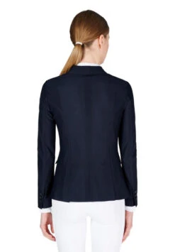 Vestrum Valencia Extra Light Show Jacket -Best Equestrian Store valencia mesh coat navy back 21W2016 65044 0079 vestrum 64865.1649017273