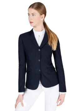 Vestrum Valencia Extra Light Show Jacket -Best Equestrian Store valencia mesh coat navy front1 21W2016 65044 0079 vestrum 19357.1649017279