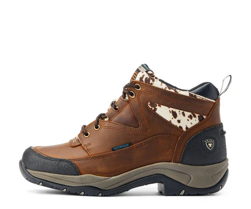 Ariat Terrain Waterproof Boot With Cow Print 1 Ariat Terrain Waterproof Boot With Cow Print